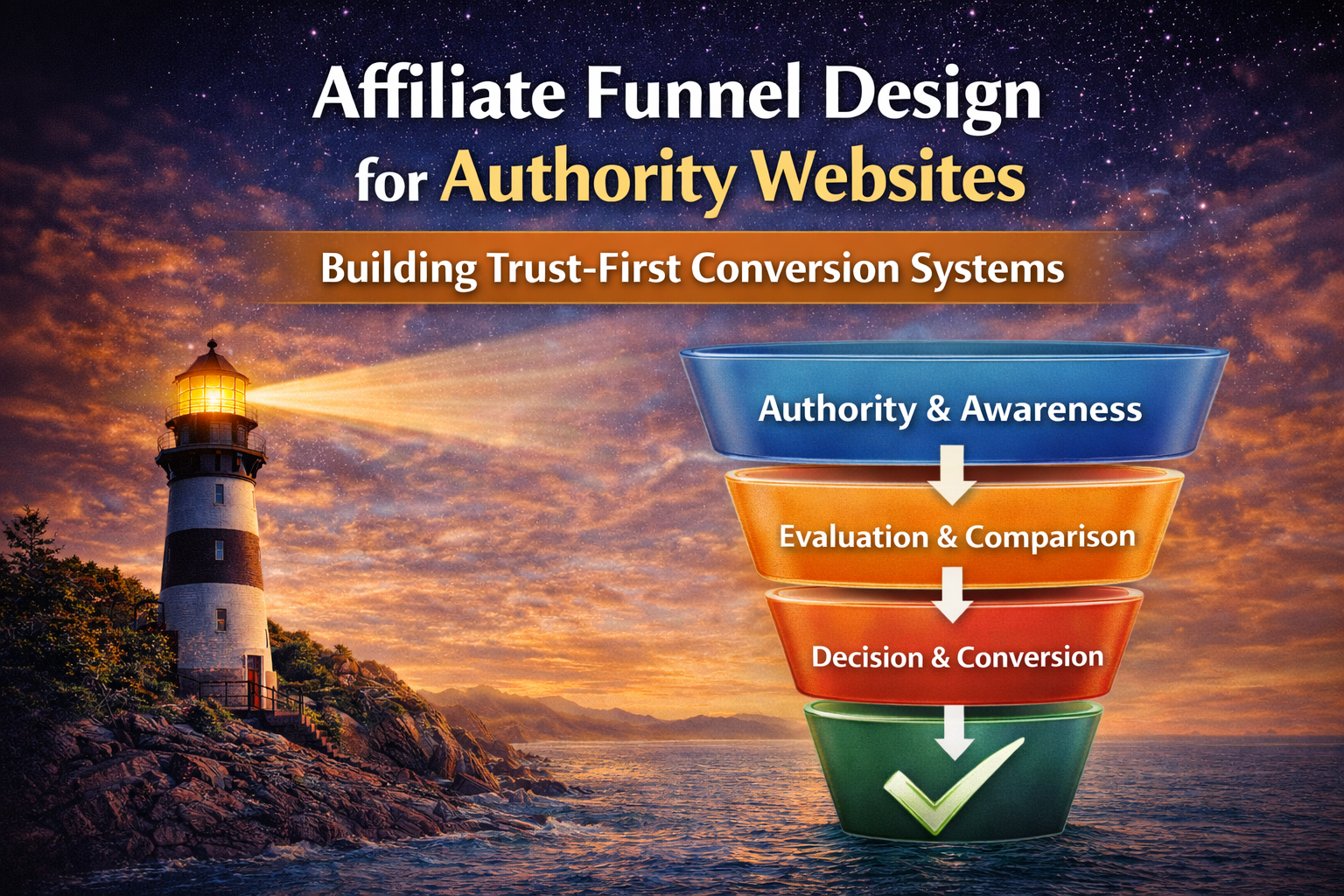 Affiliate Funnel Design for Authority Websites: Building Trust-First Conversion Systems